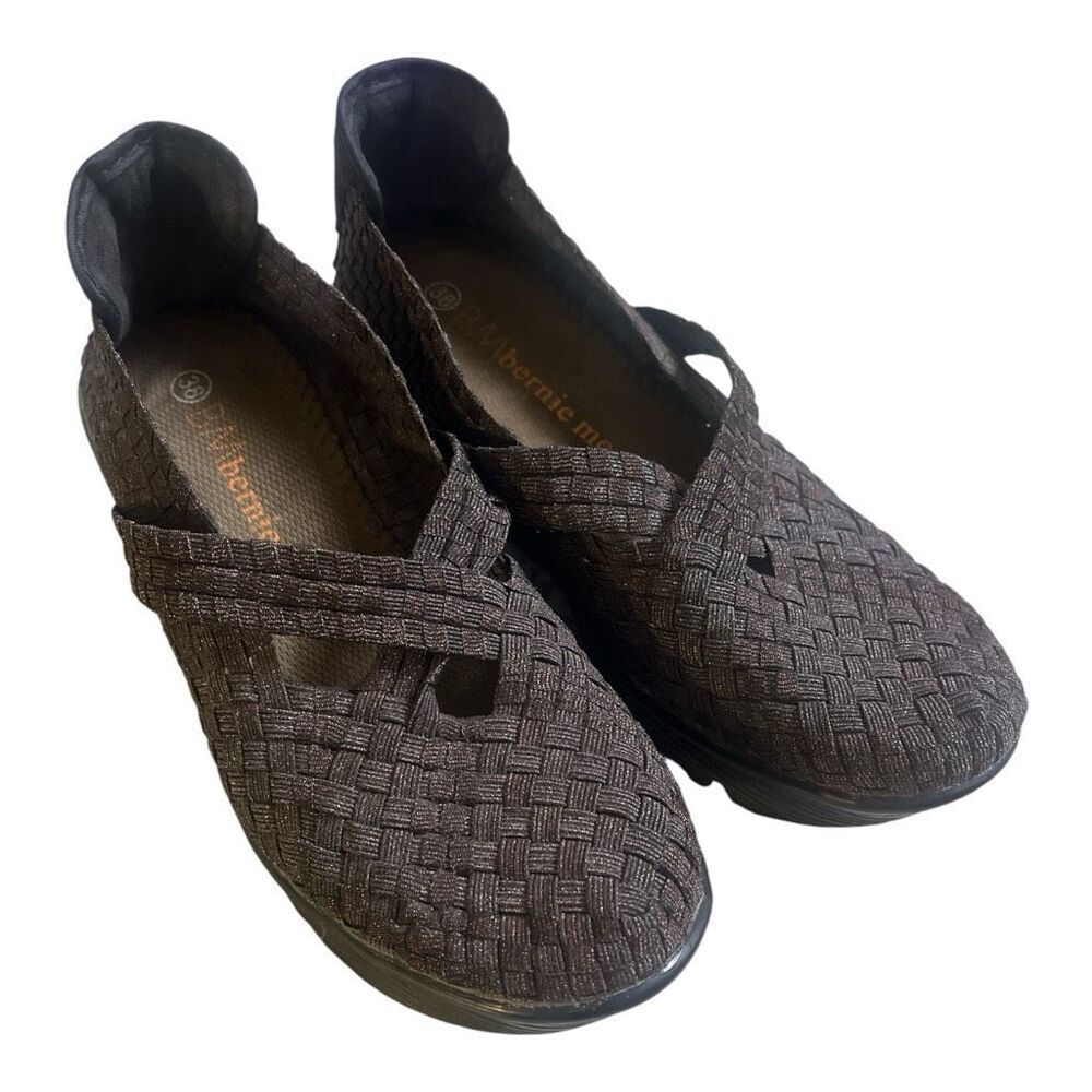 Bernie Mev Lulia wedge brown sz 38 sz 7.5